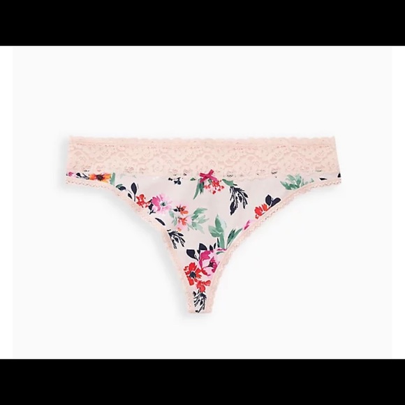 torrid Other - Torrid 4 4X Pink Floral Thong NWT